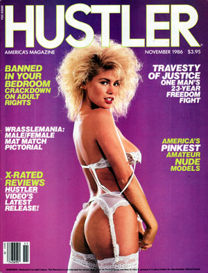 Hustler November 1986 magazine back issue Hustler magizine back copy hustler magazine back issues, amazing ladies nude, star interviews, adult comics, larry flynt,  1986