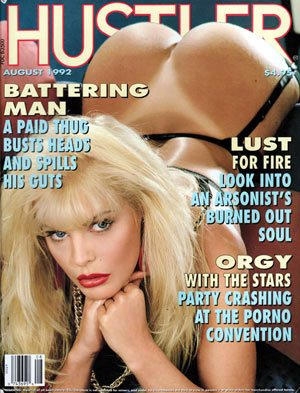 Hustler August 1992 magazine back issue Hustler magizine back copy Hustler August 1992 Adult Pornographic Magazine Back Issue Published by LFP, Larry Flynt Publications. Covergirl Vanna Photographed by Randi Trench.