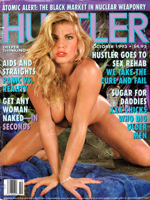 Hustler October 1993 magazine back issue Hustler magizine back copy Hustler October 1993 Adult Pornographic Magazine Back Issue Published by LFP, Larry Flynt Publications. Covergirl & Honey of the Month Centerfold Shannon Photographed by Clive McLean.