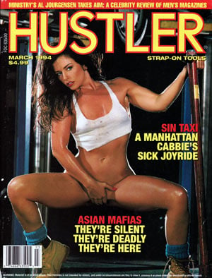 Hustler March 1994 magazine back issue Hustler magizine back copy Hustler March 1994 Adult Pornographic Magazine Back Issue Published by LFP, Larry Flynt Publications. Covergirl Maxi Photographed by Suze Randall.