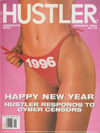 Hustler January 1996 magazine back issue cover image