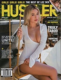 Hustler March 2023 magazine back issue