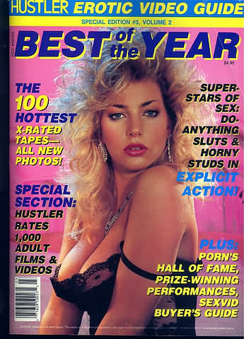 Hustler Erotic Video Guide March 1988 - Best of the Year magazine back issue Hustler Erotic Video Guide magizine back copy Hustler Erotic Video Guide March 1988 - Best of the Year Adult Pornographic Magazine Back Issue Published by LFP, Larry Flynt Publications. The 100 Hottest X-Rated Tapes - All New Photos!.