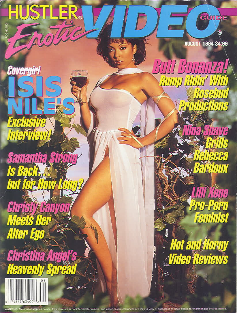 Hustler Erotic Video Guide August 1994 magazine back issue Hustler Erotic Video Guide magizine back copy Hustler Erotic Video Guide August 1994 Adult Pornographic Magazine Back Issue Published by LFP, Larry Flynt Publications. Butt Bonanza! Rump Ridin With Rosebud Productions.