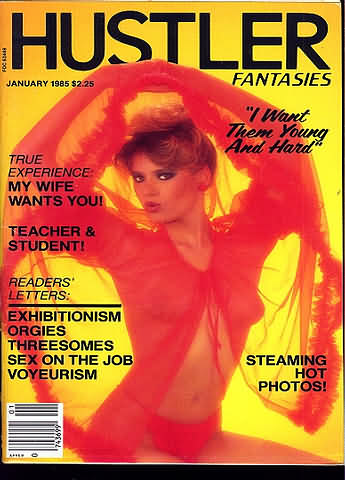 Hustler Fantasies January 1985 magazine back issue Hustler Fantasies magizine back copy Hustler Fantasies January 1985 Adult Pornographic Magazine Back Issue Published by LFP, Larry Flynt Publications. True Experience: My Wife Wants You!.