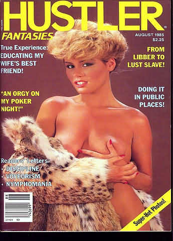 Hustler Fantasies August 1985 magazine back issue Hustler Fantasies magizine back copy Hustler Fantasies August 1985 Adult Pornographic Magazine Back Issue Published by LFP, Larry Flynt Publications. True Experience: Educating My Wife's Best Friend!.