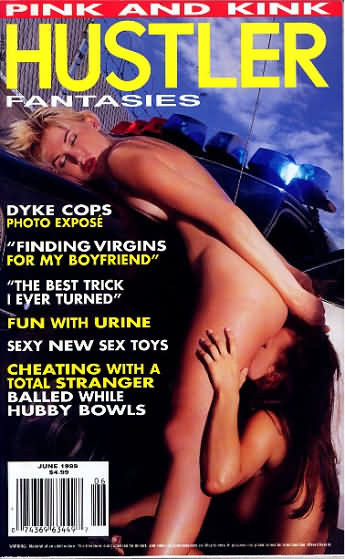 Hustler Fantasies June 1999 magazine back issue Hustler Fantasies magizine back copy Hustler Fantasies June 1999 Adult Pornographic Magazine Back Issue Published by LFP, Larry Flynt Publications. Dyke Cops Photo Expose.