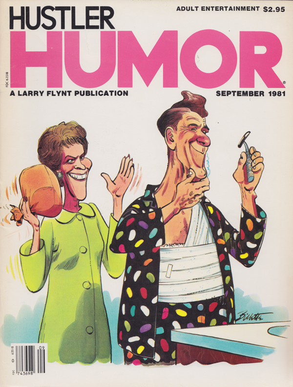 Hustler Humor September 1981.