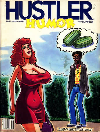 Hustler Humour August 1986 magazine back issue Hustler Humour magizine back copy Hustler Humour August 1986 Adult Pornographic Magazine Back Issue Published by LFP, Larry Flynt Publications. Hustler Humor.