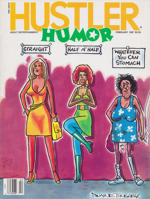 Hustler Humor February 1987. for WSKU: HUSTHUM198702. 