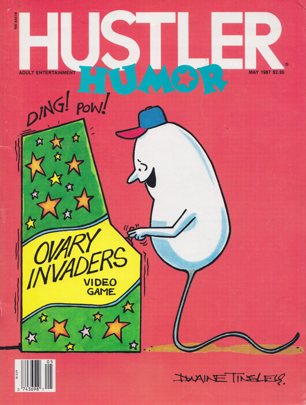 Hustler Humor May 1987.