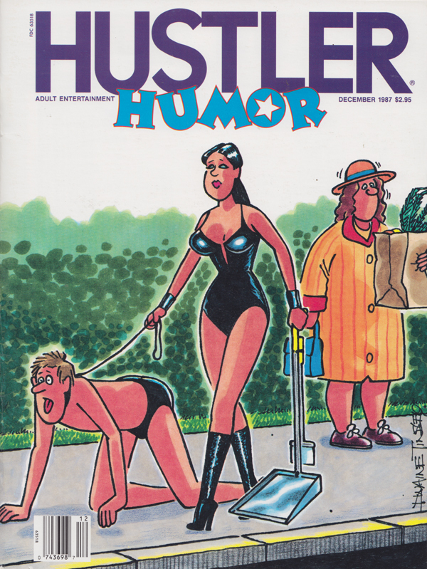 Hustler Humor December 1987.