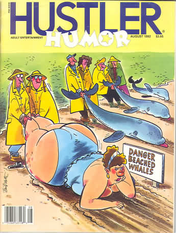 Hustler Humour August 1992 magazine back issue Hustler Humour magizine back copy Hustler Humour August 1992 Adult Pornographic Magazine Back Issue Published by LFP, Larry Flynt Publications. Hustler Humor.