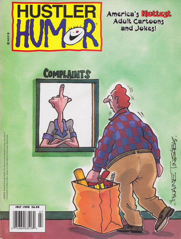 Hustler Humor July 1998.
