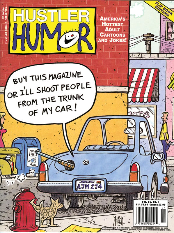 Hustler Humour Spring 2003 magazine back issue Hustler Humour magizine back copy Hustler Humour Spring 2003 Adult Pornographic Magazine Back Issue Published by LFP, Larry Flynt Publications. America's Hottest Adult Cartoons And Jokes.