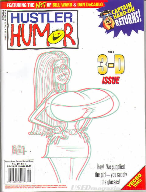 Hustler Humour Spring 2007 magazine back issue Hustler Humour magizine back copy Hustler Humour Spring 2007 Adult Pornographic Magazine Back Issue Published by LFP, Larry Flynt Publications. Featuring The Art Of Bill Ward & Dan DeCarlo.