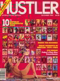 Clive McLean magazine pictorial Hustler International December 1984