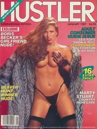Matti Klatt magazine pictorial Hustler International January 1987