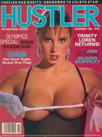 Clive McLean magazine pictorial Hustler International November 1988