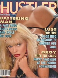 Clive McLean magazine pictorial Hustler International September 1992