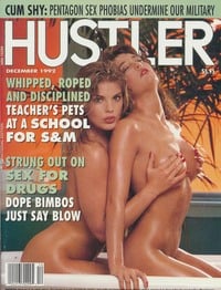 Clive McLean magazine pictorial Hustler International December 1992