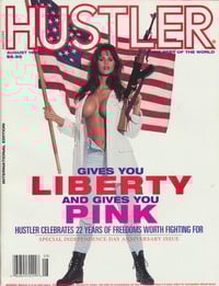 Clive McLean magazine pictorial Hustler International August 1996