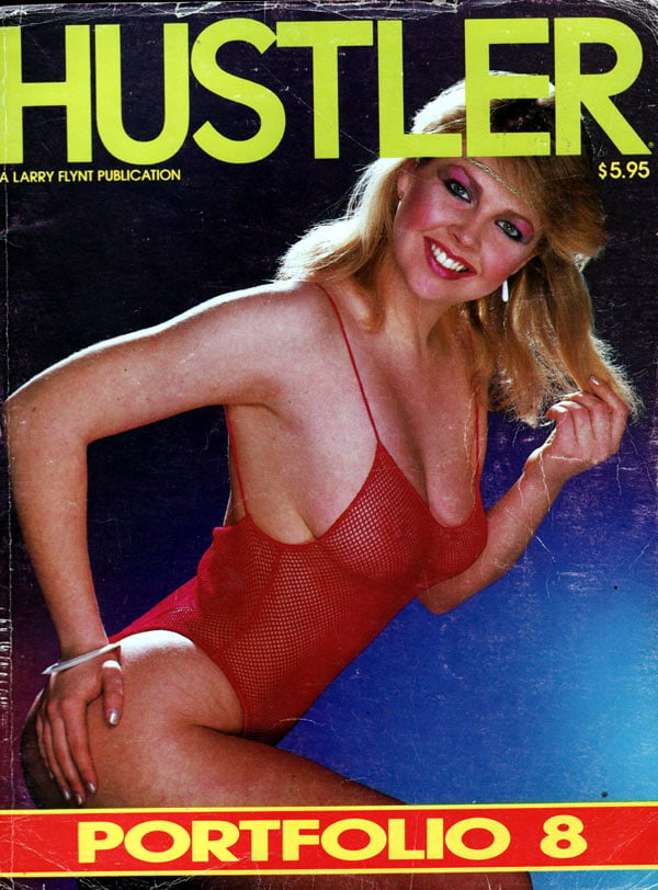 Hustler Portfolio # 8 magazine back issue Hustler Portfolio magizine back copy hustler portfolio number 8, two issues in one, the best hustler articles, larry flynt publication, i