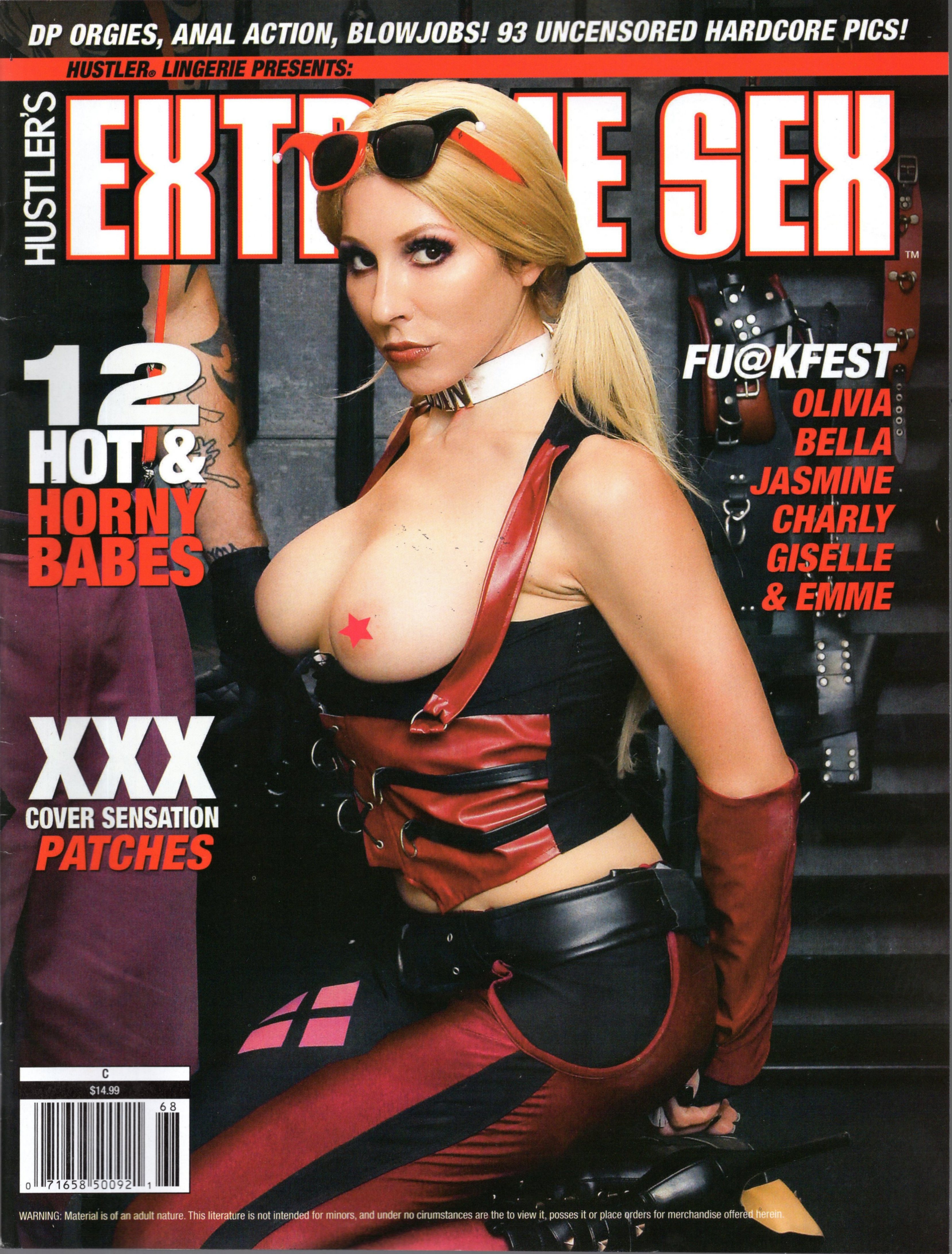 Hustler Lingerie # 168, Extreme Sex magazine back issue Hustler Lingerie magizine back copy Hustler Lingerie # 168, Extreme Sex Adult Pornographic Magazine Back Issue Published by LFP, Larry Flynt Publications. Covergirl  (Nude) .