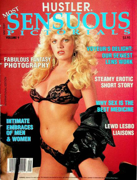 Hustler Most Sensuous Pictorials # 9 magazine back issue Hustler Most Sensuous Pictorials magizine back copy Hustler Most Sensuous Pictorials # 9 Adult Pornographic Magazine Back Issue Published by LFP, Larry Flynt Publications. Fabulous Fantasy Photography.