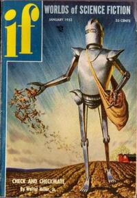 If, Worlds of Science Fiction January 1953 Magazine Back Copies Magizines Mags
