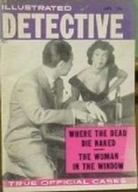 Illustrated Detective April 1956 magazine back issue