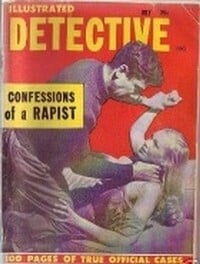 Illustrated Detective July 1956 magazine back issue