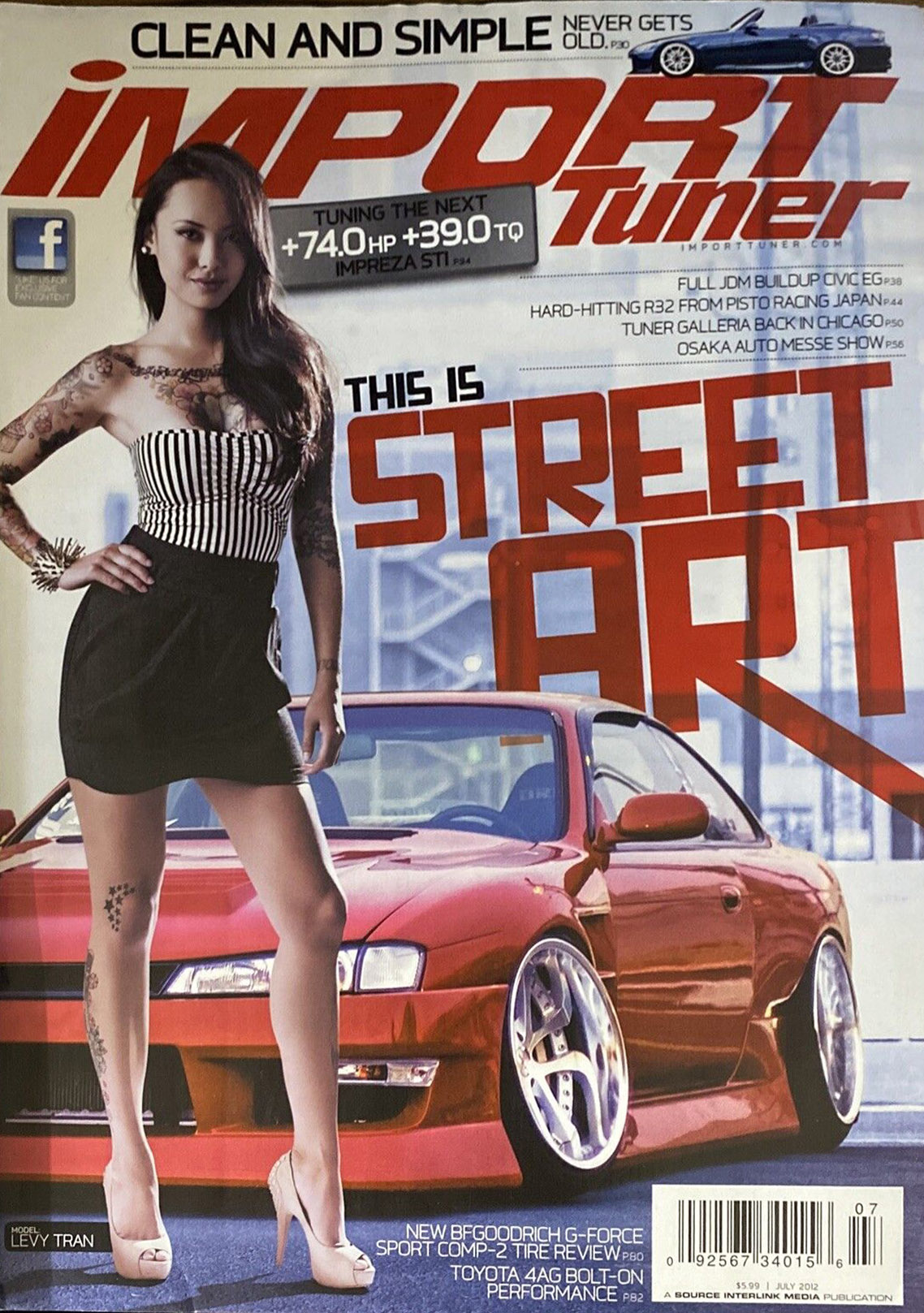 Import Tuner # 159, July 2012, , Clean And Simple Never Gets Old