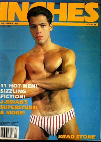 Inches September 1988 magazine back issue Inches magizine back copy Inches September 1988 Naked Men Gay Adult Magazine Bak Issue Published by  Mavety Media Group. 11 Hot Men! Sizzling Fiction!.