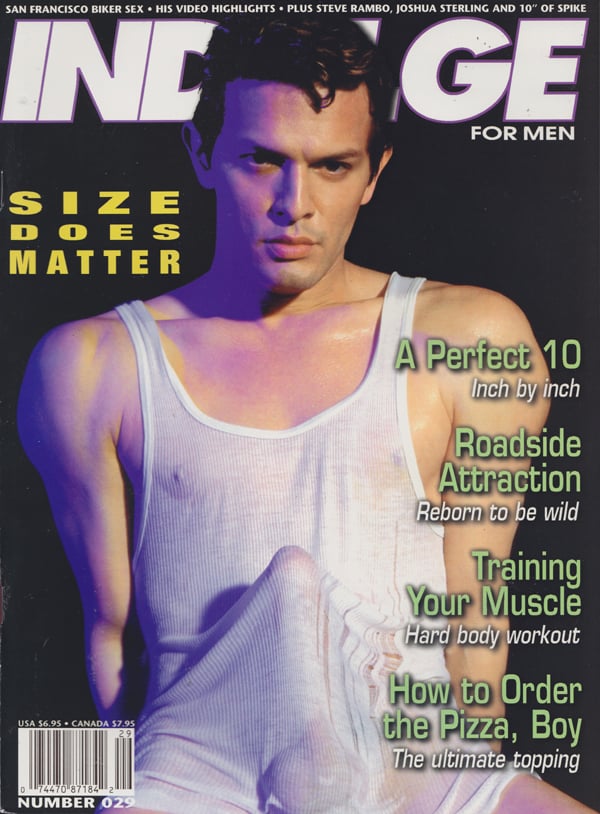 Inches June 1998 magazine back issue Inches magizine back copy Inches June 1998 Naked Men Gay Adult Magazine Bak Issue Published by  Mavety Media Group. Size Does Matter.