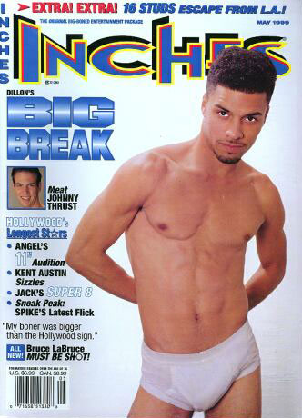 Inches May 1999 magazine back issue Inches magizine back copy Inches May 1999 Naked Men Gay Adult Magazine Bak Issue Published by  Mavety Media Group. Extrai Extra! 16 Studs Escape From L.A.!.