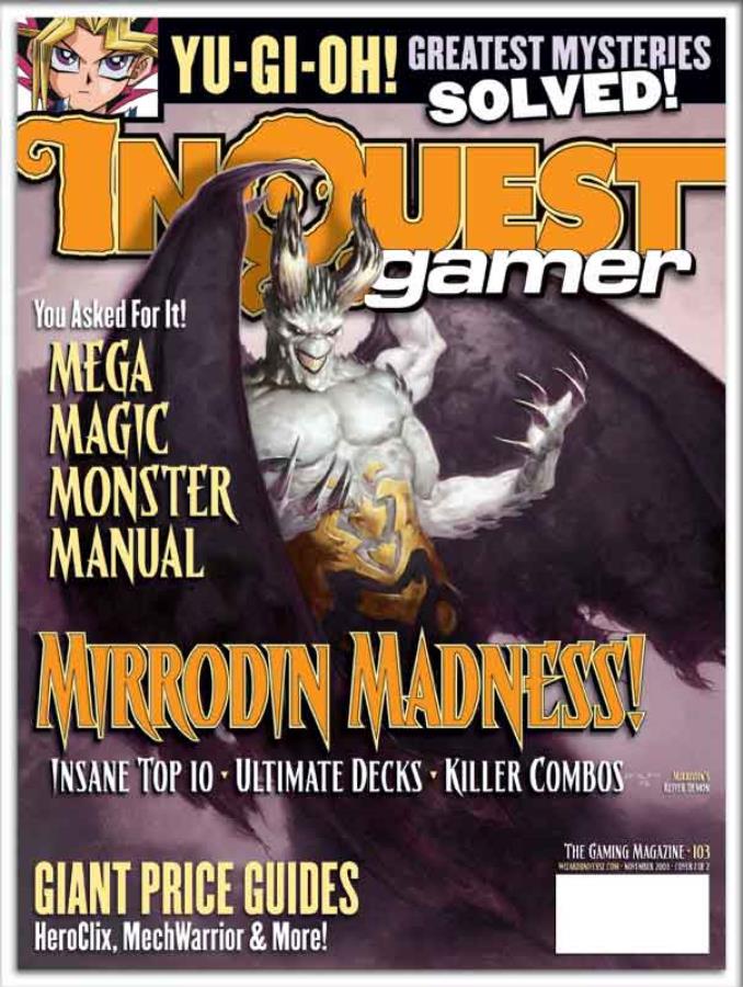 Inquest Gamer # 103 magazine back issue Inquest Gamer magizine back copy 
