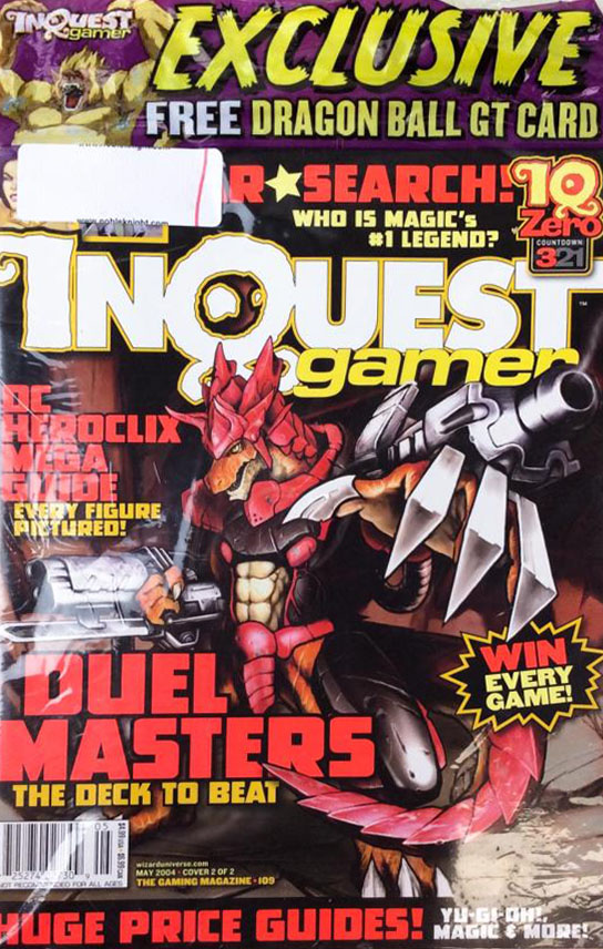 Inquest Gamer # 109 magazine back issue Inquest Gamer magizine back copy 
