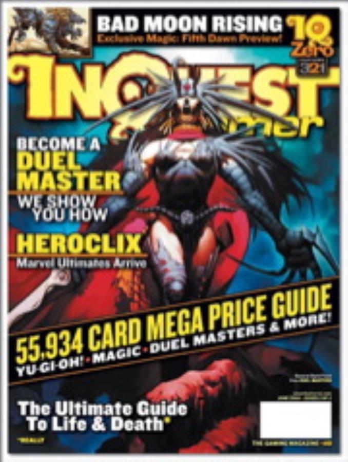 Inquest Gamer # 110 magazine back issue Inquest Gamer magizine back copy 
