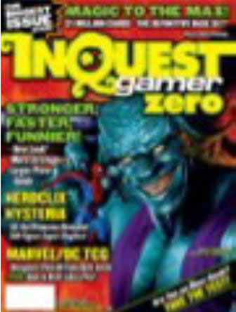 Inquest Gamer # 112 magazine back issue Inquest Gamer magizine back copy 