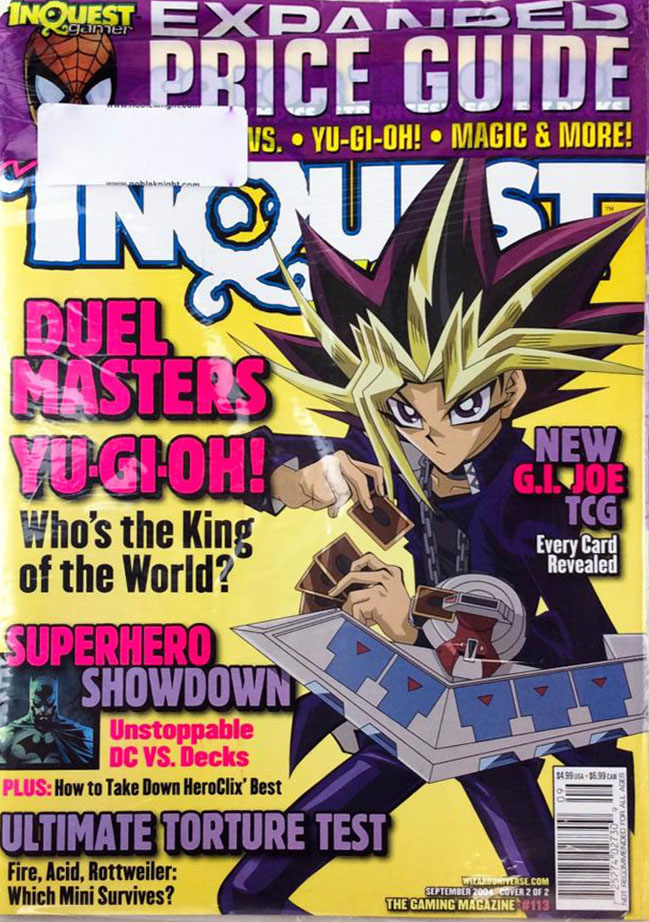 Inquest Gamer # 113 magazine back issue Inquest Gamer magizine back copy 