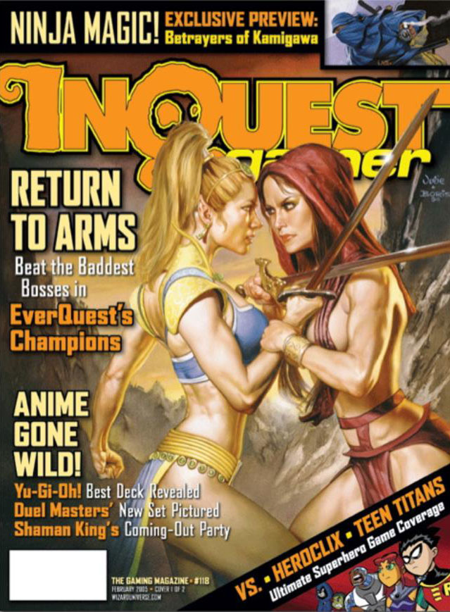 Inquest Gamer # 118 magazine back issue Inquest Gamer magizine back copy 
