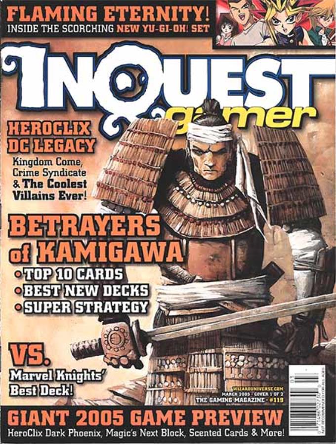 Inquest Gamer # 119 magazine back issue Inquest Gamer magizine back copy 