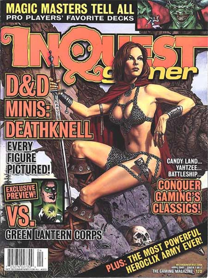 Inquest Gamer # 120 magazine back issue Inquest Gamer magizine back copy 