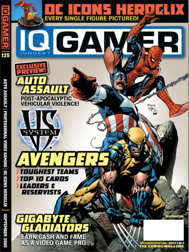 Inquest Gamer # 125 magazine back issue Inquest Gamer magizine back copy 