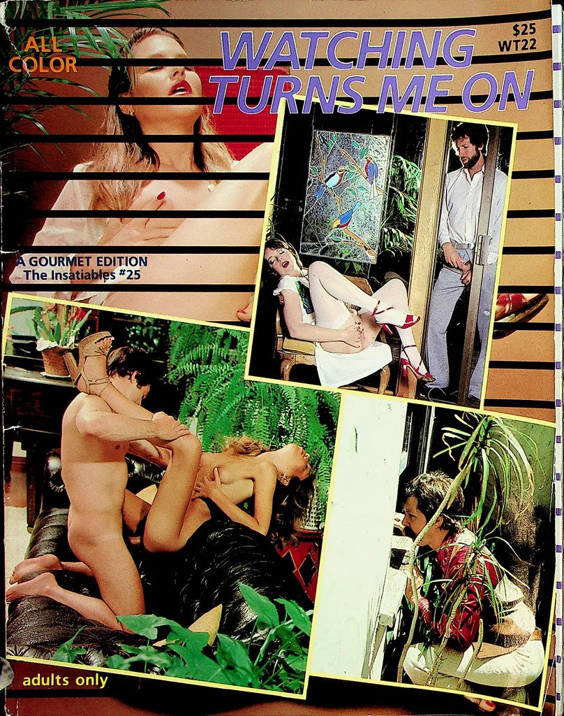 Insatiables # 25, Watching Turns Me On,Watching Turns Me On magazine back issue Insatiables magizine back copy 