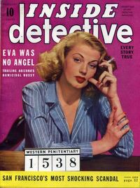 Inside Detective February 1942 magazine back issue cover image