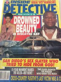 Inside Detective April 1995 magazine back issue