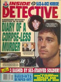 Inside Detective May 1995 magazine back issue cover image