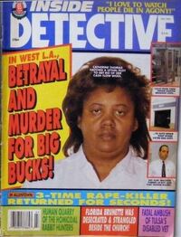 Inside Detective July 1995 magazine back issue cover image